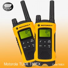 Motorola TLKR T80EX Twin Walkie Talkie (Weather proof)